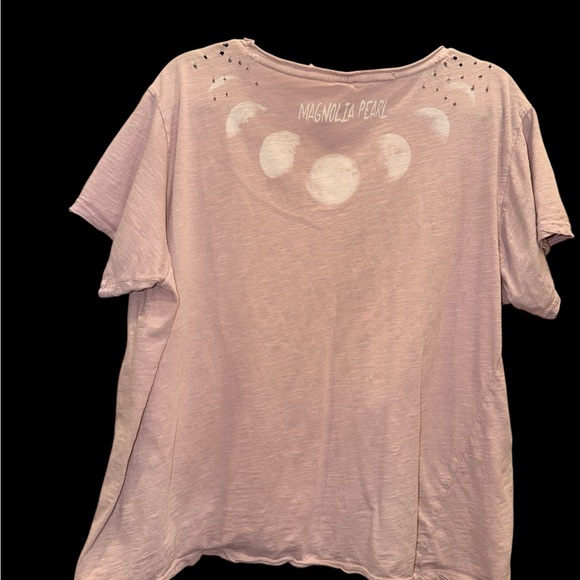Pink MAGNOLIA PEARL MOON Pink Tee OSFM - Picture 3 of 3
